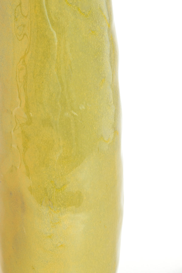 Light & Living Accessories Vase deco 19,5x19x92 cm MESA ceramics olive green-brown House of Isabella UK
