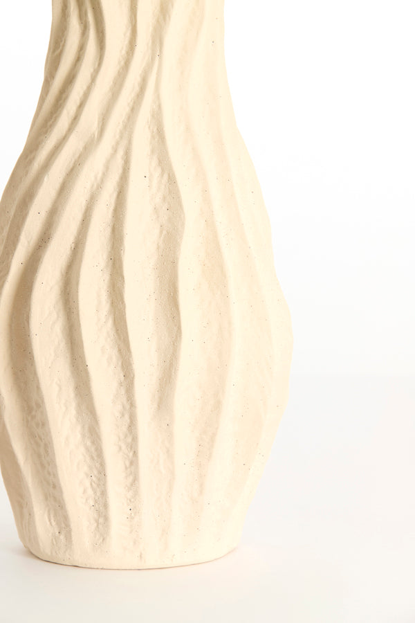 Light & Living Accessories Vase deco 19,5x19x93,5 cm VANIA ceramics cream House of Isabella UK