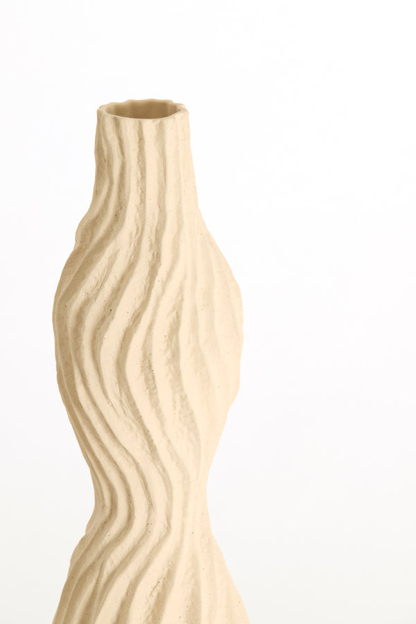 Light & Living Accessories Vase deco 19,5x19x93,5 cm VANIA ceramics cream House of Isabella UK