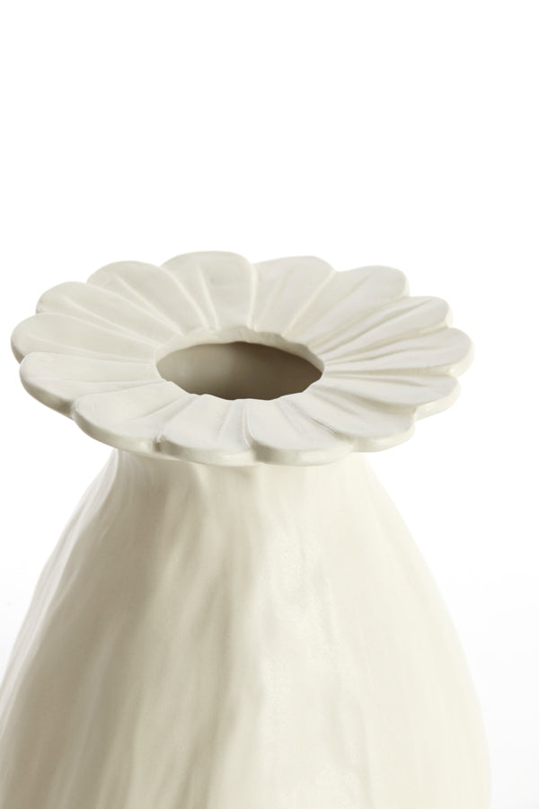 Light & Living Accessories Vase deco 19,5x25 cm REWA ceramics cream House of Isabella UK
