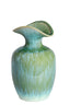 Light & Living Accessories Vase deco 19,5x33 cm MARILLO ceramics green+light blue House of Isabella UK