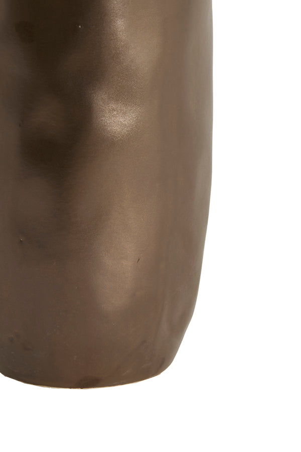 Light & Living Accessories Vase deco 19,5x56 cm SENNES ceramics dark bronze House of Isabella UK