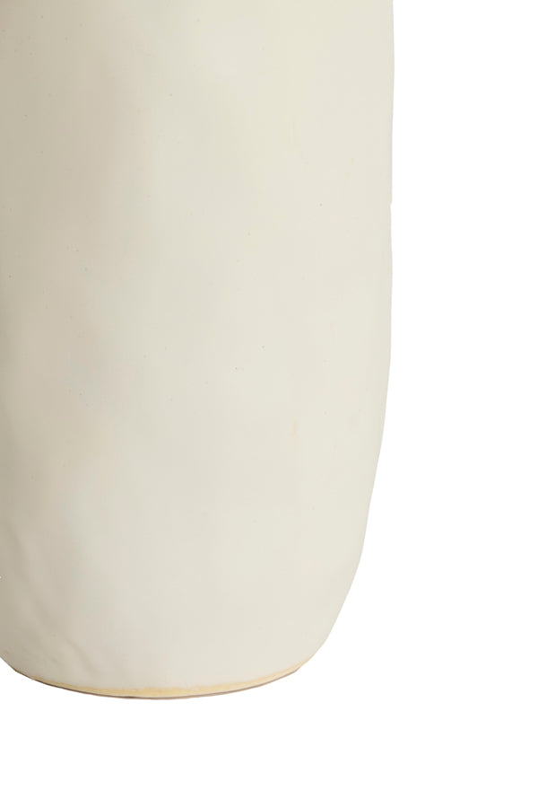 Light & Living Accessories Vase deco 19,5x56 cm SENNES ceramics matt cream House of Isabella UK