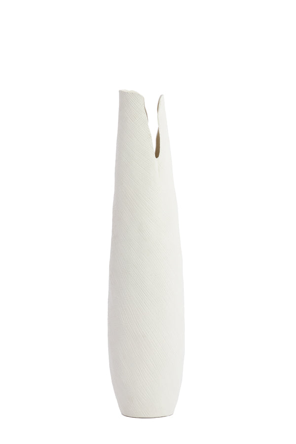 Light & Living Accessories Vase deco 19x18,5x77,5 cm MESA ceramics cream House of Isabella UK