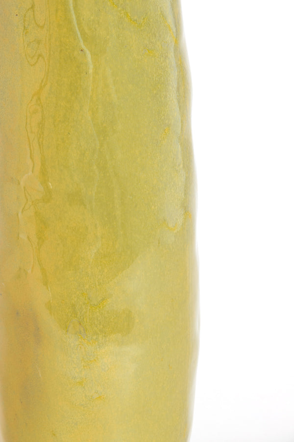 Light & Living Accessories Vase deco 19x18,5x77,5 cm MESA ceramics olive green-brown House of Isabella UK
