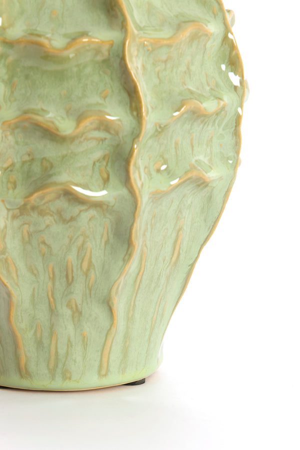 Light & Living Accessories Vase deco 19x25 cm LOSETO ceramics green House of Isabella UK