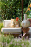 Light & Living Accessories Vase deco 19x25 cm ULLOA ceramics shiny cream+brown House of Isabella UK