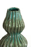 Light & Living Accessories Vase deco 19x31,5 cm VANIA ceramics petrol House of Isabella UK