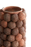 Light & Living Accessories Vase deco 19x32,5 cm SEA URCHIN coral red+burgundy House of Isabella UK