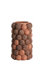 Light & Living Accessories Vase deco 19x32,5 cm SEA URCHIN coral red+burgundy House of Isabella UK
