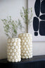 Light & Living Accessories Vase deco 19x32,5 cm SEA URCHIN cream House of Isabella UK