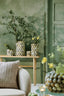 Light & Living Accessories Vase deco 19x32,5 cm SEA URCHIN green+dark green House of Isabella UK