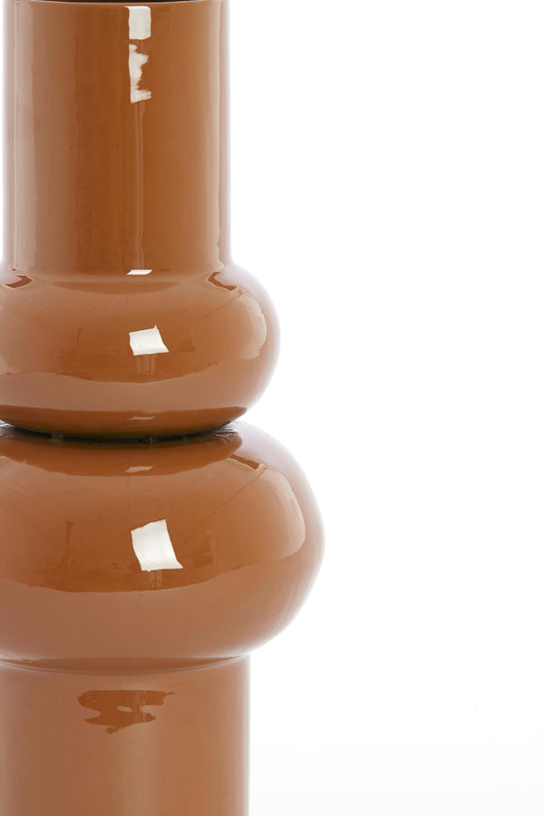 Light & Living Accessories Vase deco 19x43 cm IRISSA caramel House of Isabella UK