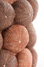 Light & Living Accessories Vase deco 20,5x18 cm SEA URCHIN coral red+burgundy House of Isabella UK