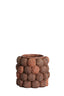 Light & Living Accessories Vase deco 20,5x18 cm SEA URCHIN coral red+burgundy House of Isabella UK