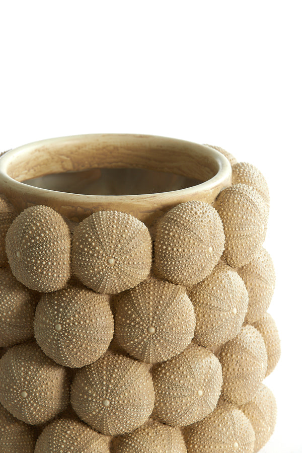 Light & Living Accessories Vase deco 20,5x18 cm SEA URCHIN sand House of Isabella UK