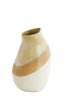 Light & Living Accessories Vase deco 20,5x20x33 cm YULARA ceramics brown+cream House of Isabella UK