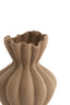Light & Living Accessories Vase deco 20,5x24,5 cm SILLIAN ceramics matt brown House of Isabella UK