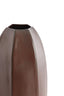 Light & Living Accessories Vase deco 20,5x45,5 cm SERRA ceramics matt dark red-brown House of Isabella UK