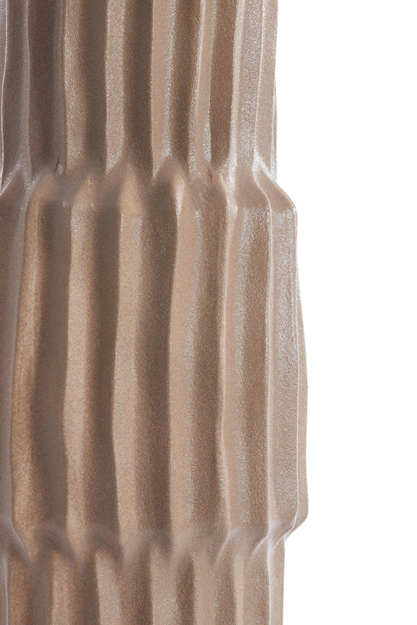Light & Living Accessories Vase deco 20,5x72,5 cm LONGA ceramics grey brown House of Isabella UK