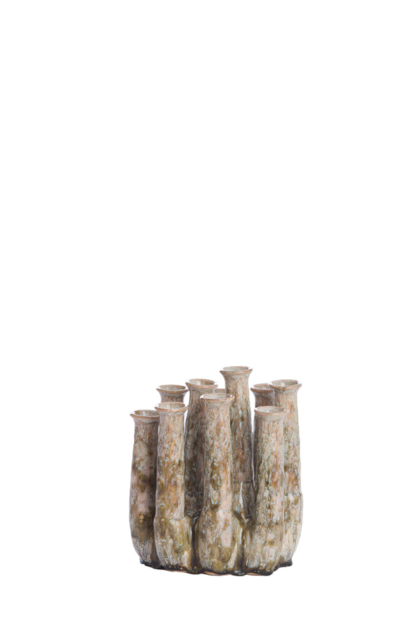 Light & Living Accessories Vase deco 20x15x24 cm LEANJA ceramics beige House of Isabella UK