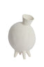 Light & Living Accessories Vase deco 20x15x29 cm BUGIBBA matt cream House of Isabella UK