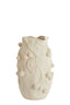Light & Living Accessories Vase deco 20x19,5x30,5 cm CHERRY ceramics matt cream House of Isabella UK