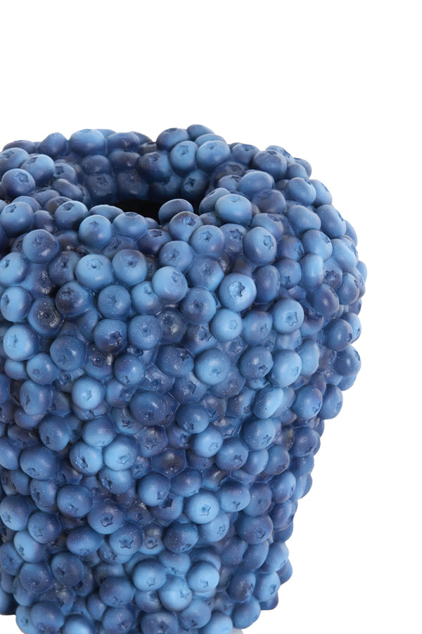 Light & Living Accessories Vase deco 20x20,5 cm BERRIES dark blue House of Isabella UK