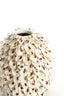 Light & Living Accessories Vase deco 20x21 cm UBATE bamboo+shell cream+brown House of Isabella UK