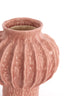 Light & Living Accessories Vase deco 20x24 cm HAKONE ceramics coral-red House of Isabella UK