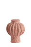 Light & Living Accessories Vase deco 20x24 cm HAKONE ceramics coral-red House of Isabella UK