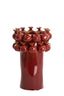Light & Living Accessories Vase deco 20x29,5 cm POMEGRANATE ceramics burgundy House of Isabella UK