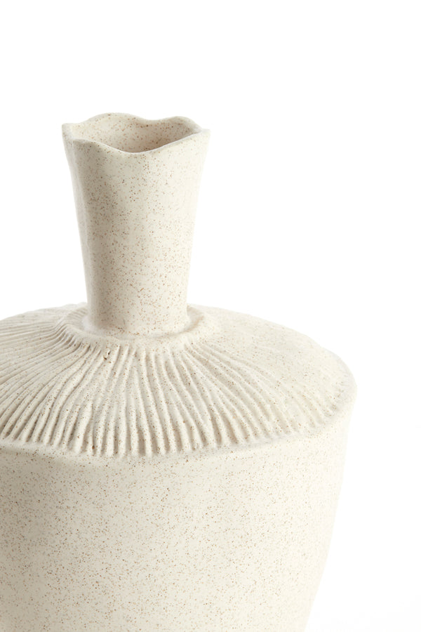 Light & Living Accessories Vase deco 20x29 cm NEIRA ceramics cream House of Isabella UK