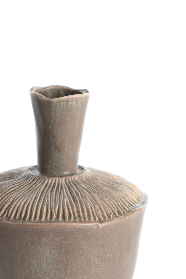 Light & Living Accessories Vase deco 20x29 cm NEIRA ceramics matt brown-grey House of Isabella UK