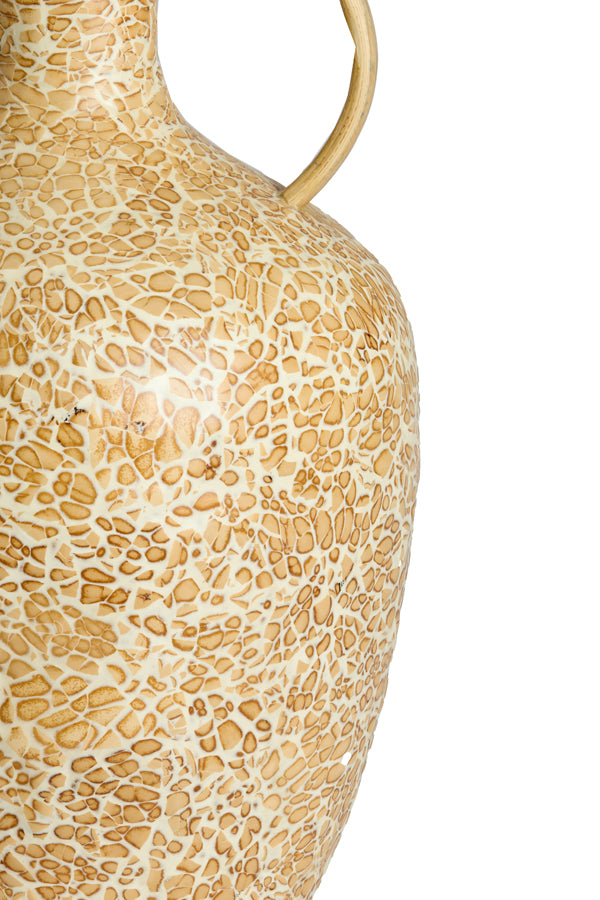 Light & Living Accessories Vase deco 20x31 cm CABRA bamboo natural House of Isabella UK