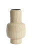 Light & Living Accessories Vase deco 20x34,5 cm KAMADU cream-dark brown House of Isabella UK