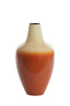 Light & Living Accessories Vase deco 20x36 cm VELHO cream+dark orange House of Isabella UK