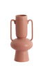 Light & Living Accessories Vase deco 20x40 cm OTARU ceramics coral-red House of Isabella UK