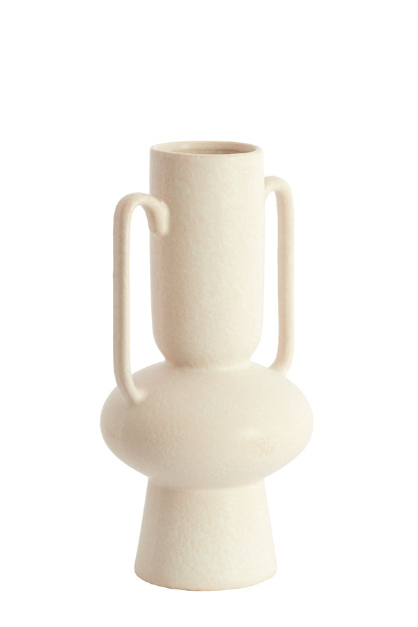 Light & Living Accessories Vase deco 20x40 cm OTARU ceramics cream House of Isabella UK