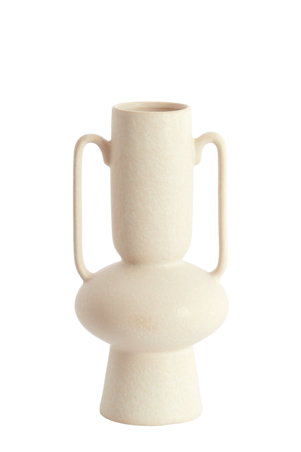 Light & Living Accessories Vase deco 20x40 cm OTARU ceramics cream House of Isabella UK