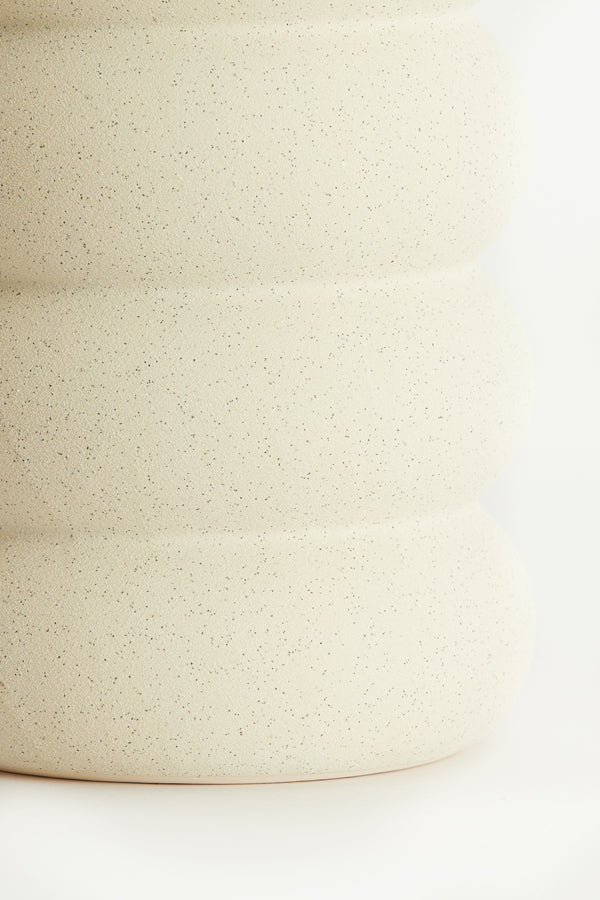 Light & Living Accessories Vase deco 20x42 cm TRIORA ceramics matt cream House of Isabella UK