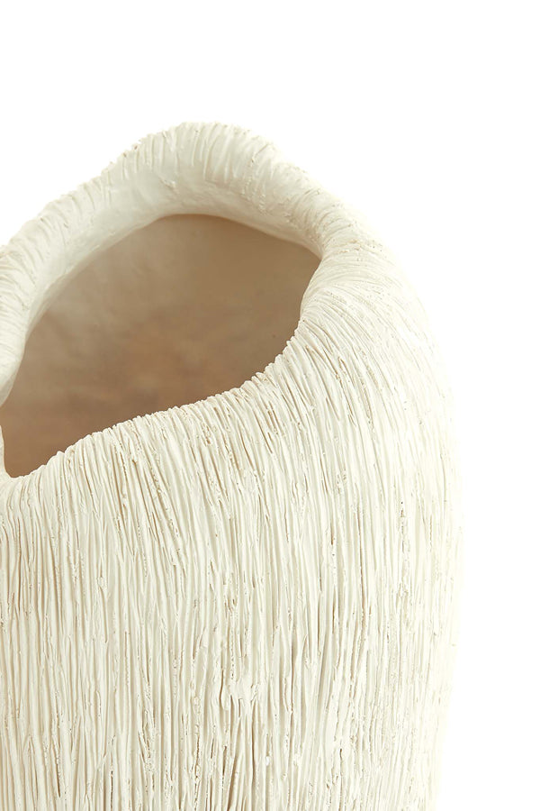Light & Living Accessories Vase deco 21,5x20,5x36,5 cm DENISA cream House of Isabella UK