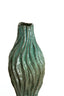 Light & Living Accessories Vase deco 21,5x21x76 cm VANIA ceramics petrol House of Isabella UK