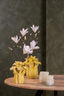 Light & Living Accessories Vase deco 21,5x23,5 cm SAMPAGA ceramics yellow House of Isabella UK