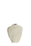 Light & Living Accessories Vase deco 21x13x25 cm VECHHIA ceramics cream House of Isabella UK