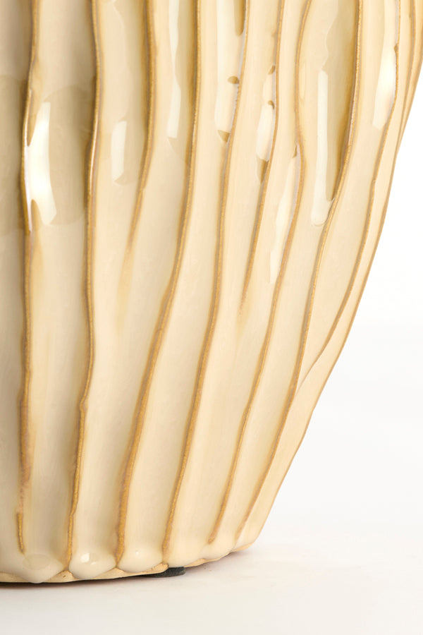 Light & Living Accessories Vase deco 21x13x25 cm VECHHIA ceramics light brown House of Isabella UK
