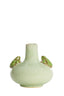 Light & Living Accessories Vase deco 21x20,5 cm FROG ceramics mint green+green House of Isabella UK