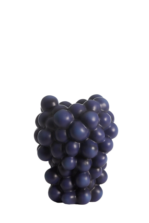 Light & Living Accessories Vase deco 21x20x25,5 cm GRAPES dark blue-purple House of Isabella UK