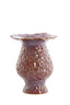 Light & Living Accessories Vase deco 21x26 cm MUNNAR ceramics dark purple House of Isabella UK