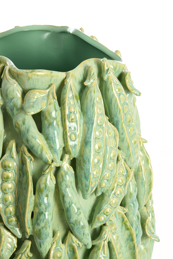Light & Living Accessories Vase deco 21x31 cm FABA ceramics mint green House of Isabella UK